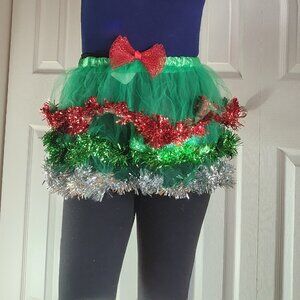 Holiday Garland mini skirt (New with tag)